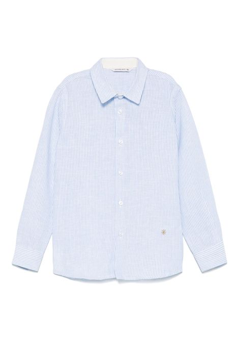 Camicia a righe MANUEL RITZ | MR3074AZZURRO